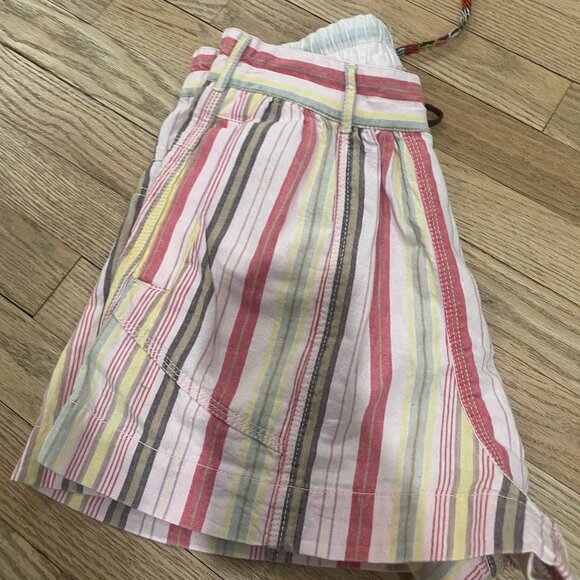 🖤 03 Free People Kahuna Pull On Harem Shorts in Pink Combo NWOT Size XS - Picture 6 of 9